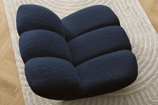 Fauteuil Janissaire - Bleu foncé