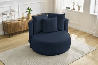 Fauteuil Cesar - Bleu 