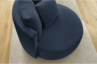 Fauteuil Cesar - Bleu 