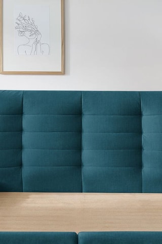 Lit-coffre Clothilde - Bleu