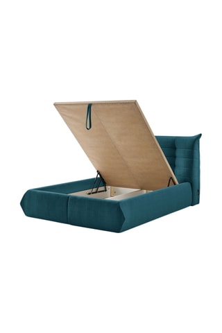 Lit-coffre Clothilde - Bleu