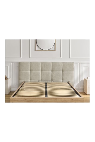 Lit-coffre avec sommier en bois Kumo