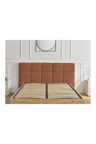 Lit-coffre avec sommier en bois Kumo