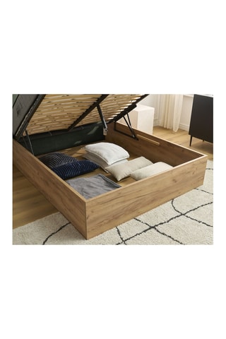 Lit-coffre avec sommier en bois Charlie
