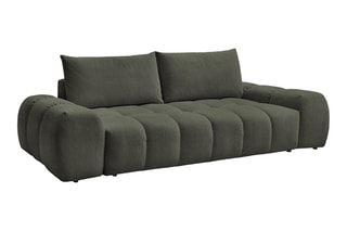 Canapé droit Everest - Vert - 3 places - En polyester