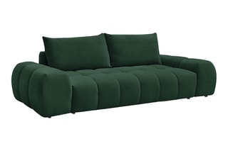 Canapé droit Everest - Vert - 3 places - En polyester