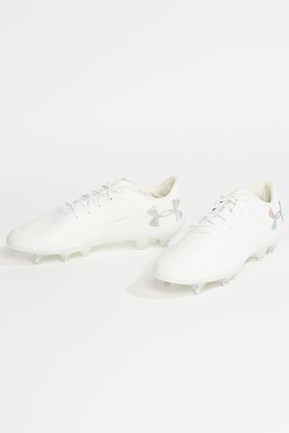 Chuteiras em couro envernizado Magnetico Control Pro HYB -  Branco
