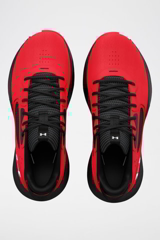 Sapatilhas de basquetebol em couro GS Lockdown 6 - Vermelho