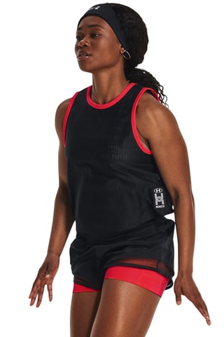 Camisola de alças de corrida Anywhere - Preto