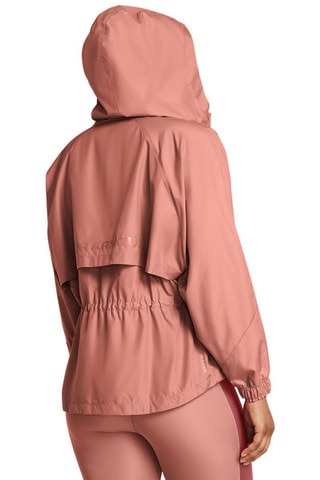 Parca com capuz Rush woven FZ OS - Rosa