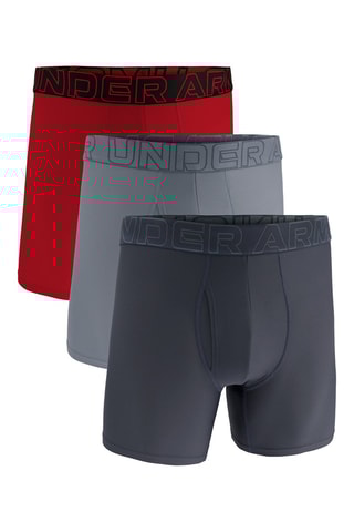 Boxers de treino M Perf Tech Nov 6in - Cinzento