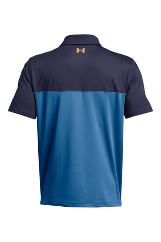 Polo de golfe T2G Color Block - Azul