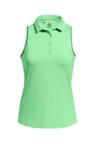 Polo de golfe sem mangas Playoff Jacq SL - Verde