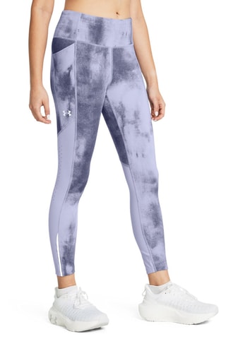 Leggings de running de cintura alta Launch Ankle print tights Violeta