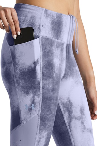 Leggings de running de cintura alta Launch Ankle print tights Violeta