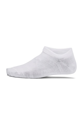 6 pares de meias Yth essential no show - Branco