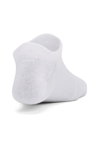 6 pares de meias Yth essential no show - Branco