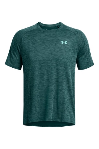 T-shirt de treino Tech Textured SS - Azul-petróleo mesclado