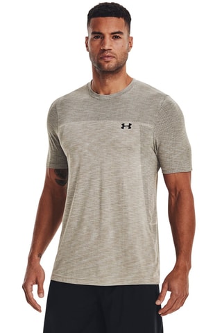 T-shirt de treino - Bege­mesclado