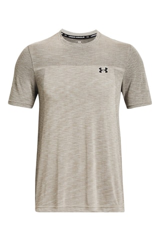 T-shirt de treino - Bege­mesclado