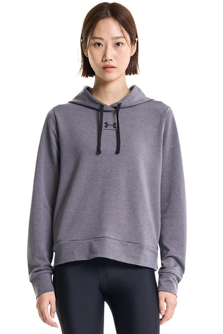 Sweat com capuz 
Cinzento