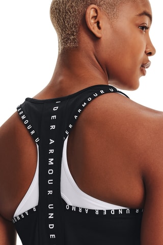 Camisola de alças de treino Knockout - Preto