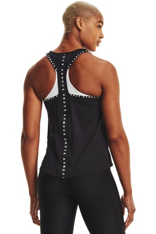 Camisola de alças de treino Knockout - Preto