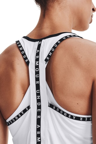 Camisola de alças de treino Knockout - Branco