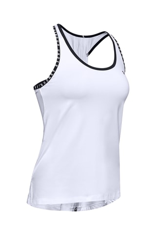 Camisola de alças de treino Knockout - Branco