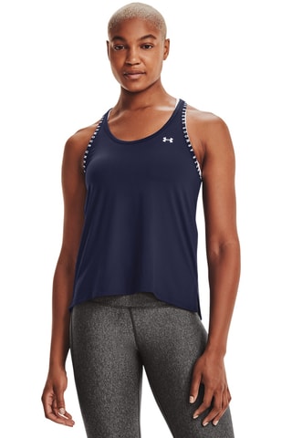 Camisola de alças de treino Knockout - Azul-marinho