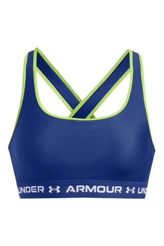 Soutien desportivo push-up Crossback - Azul-real