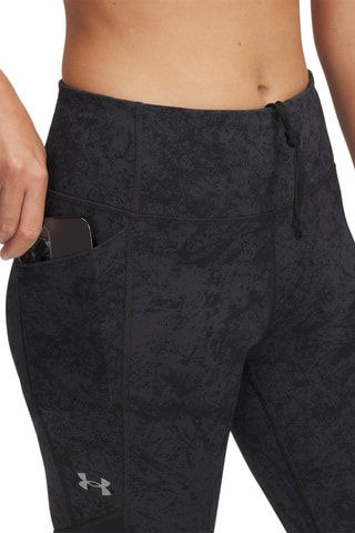 Leggings de running 7/8 de cintura subida Launch Ankle - Preto
