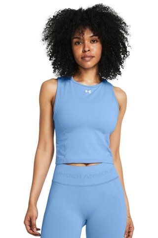 Camisola de alças de treino Vanish Seamless Tank - Azul-celeste