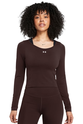 T-shirt de treino Vanish Seamless - Castanho