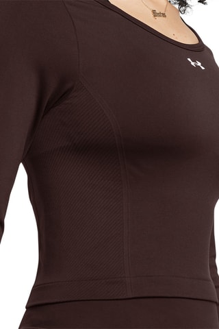 T-shirt de treino Vanish Seamless - Castanho