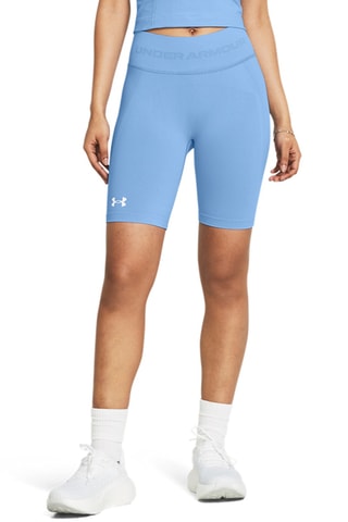 Panties de treino de cintura subida Vanish Seamless - Azul-celeste