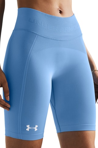 Panties de treino de cintura subida Vanish Seamless - Azul-celeste