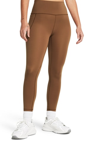 Leggings de treino de cintura subida Meridian - Castanho