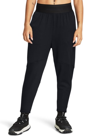 Calças tapered Journey Rib - Preto