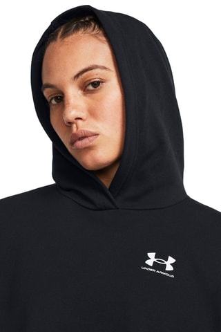 T-shirt com capuz Rival Terry - Preto