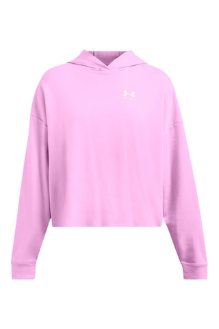 T-shirt com capuz Rival Terry - Rosa