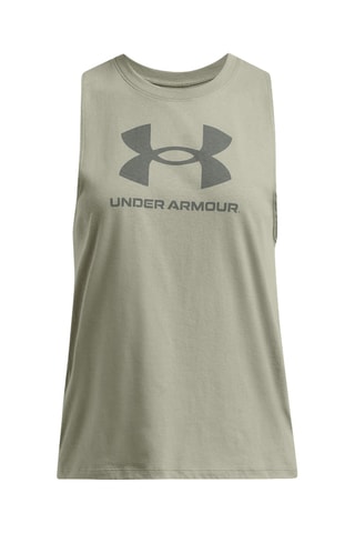 Camisola de alças Sportswear - Caqui
