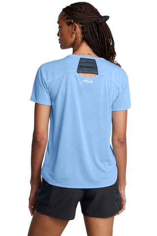 T-shirt de treino Trail Run - Azul