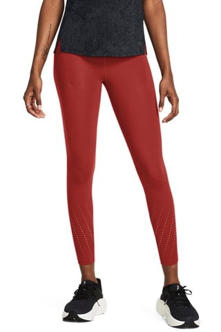 Leggings de running de cintura subida Launch - Laranja