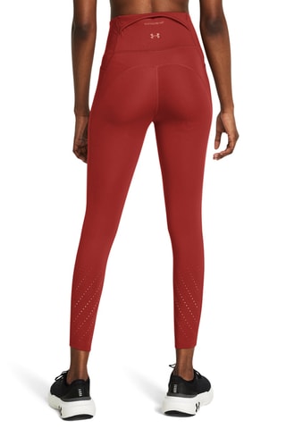 Leggings de running de cintura subida Launch - Laranja