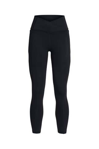 Leggings de treino de cintura subida Meridian Crossover Ankle - Preto
