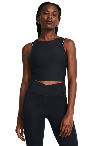 Camisola de alças Meridian Rib - Preto