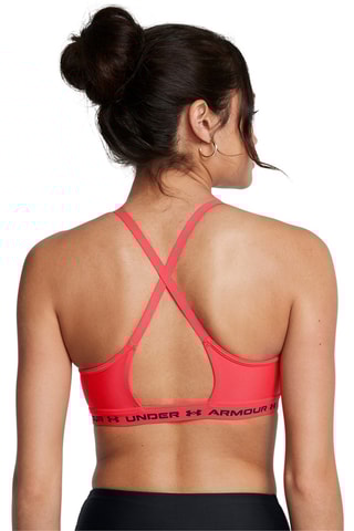 Soutien desportivo push-up Crossback Low - Vermelho