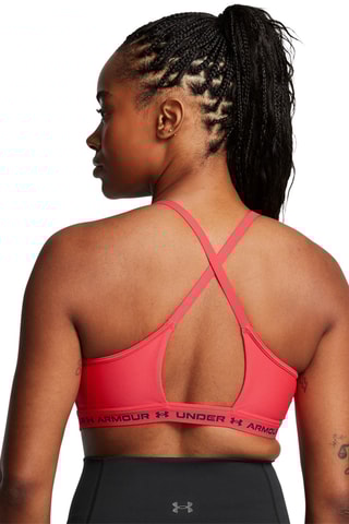 Soutien desportivo push-up Crossback Low - Vermelho