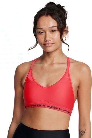 Soutien desportivo push-up Crossback Low - Vermelho